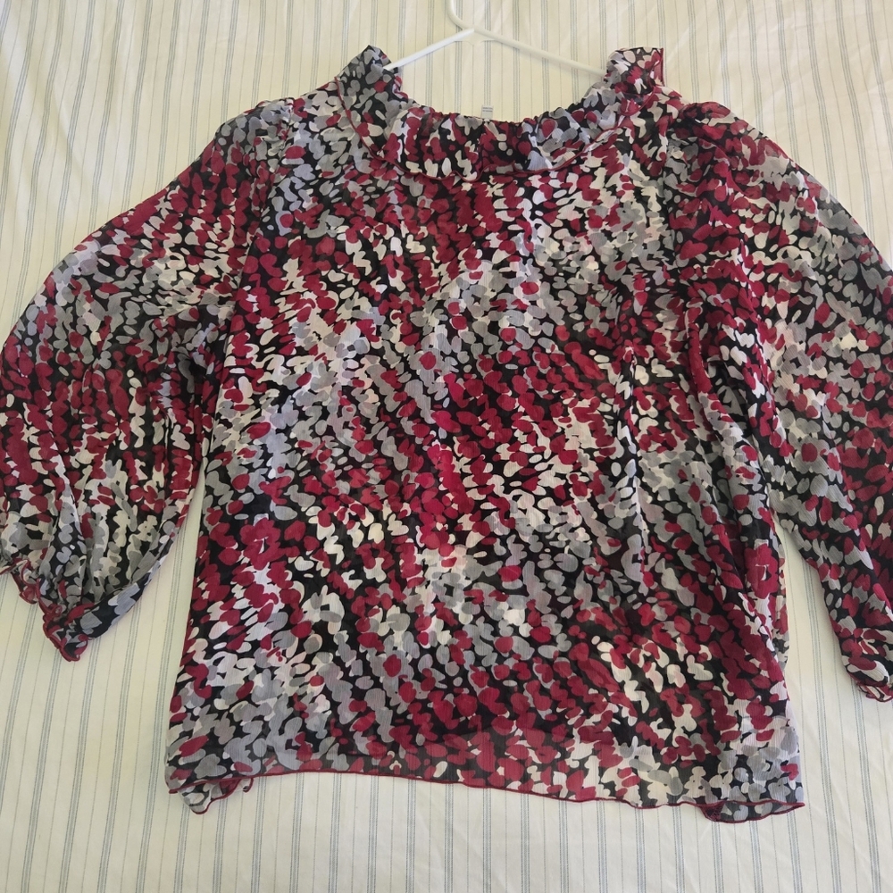 Fashion Bug Ruffle Blouse - Picture 5 of 5